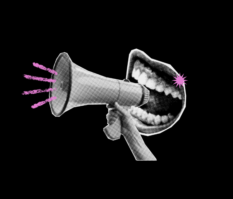 A megaphone for reporting bad behaviour